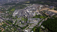 Pictured: An aerial view of Henkel's headquarters in Düsseldorf, Germany